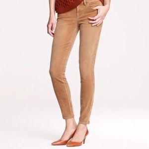 J. Crew Toothpick Corduroy Pants, 27